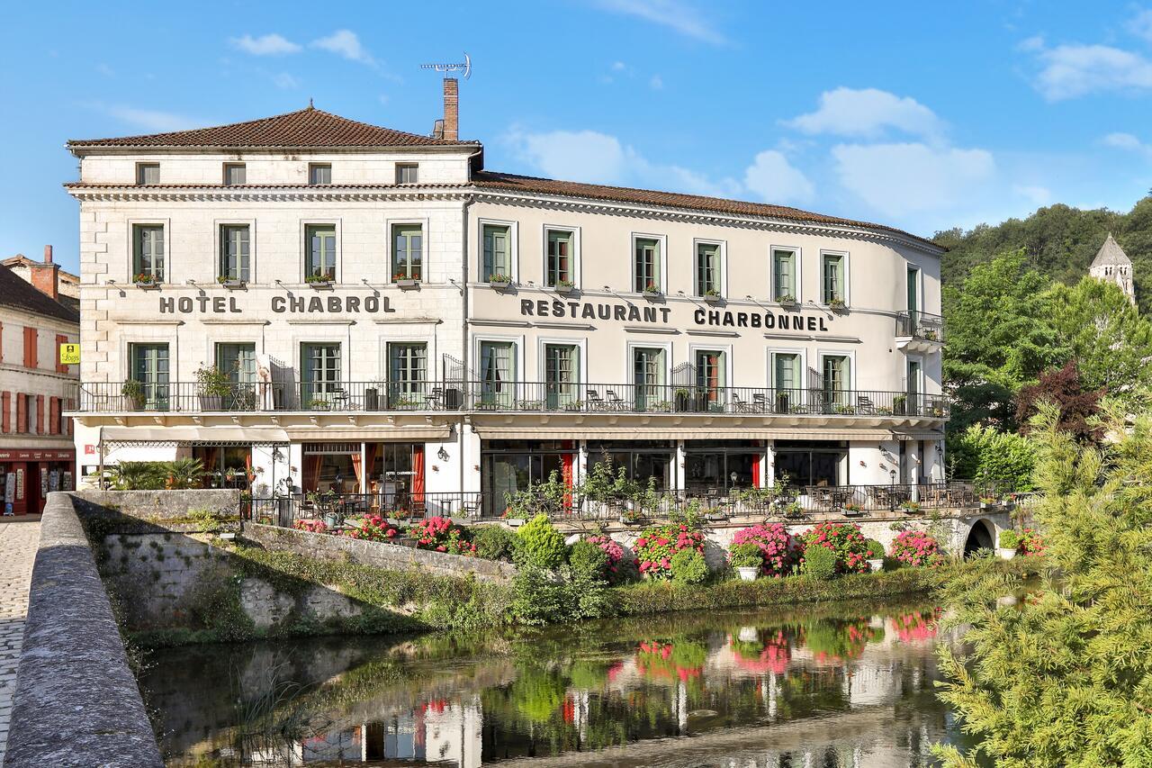 Hotel Restaurant Charbonnel Brantôme Exterior foto